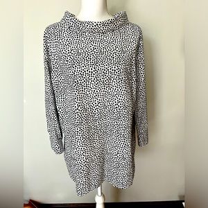 Talbots 3/4 Sleeve Cotton Blouse Size XL